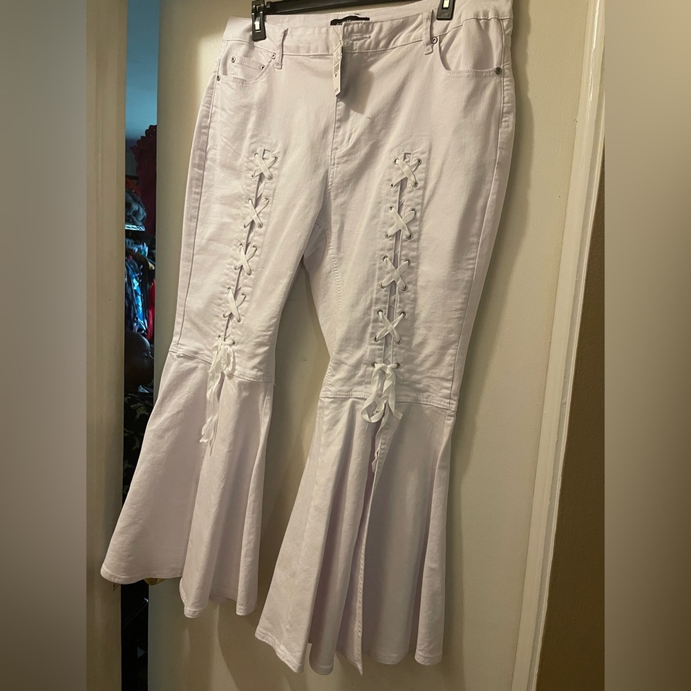 White jeans